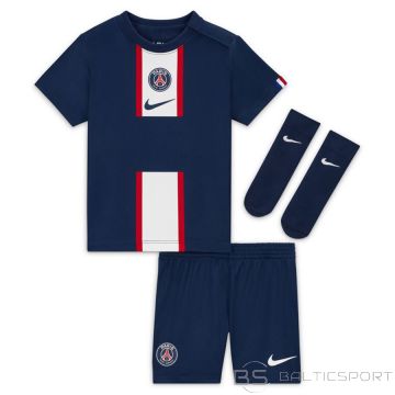 Nike PSG 2022/23 Home Little Kids DJ7917 411 / 85-90 см / темно-синий футбольный комплект