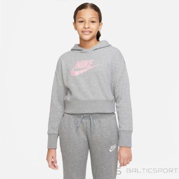Nike Sportswear Club Girls sporta krekls DC7210 093 / pelēks / M (137-147)