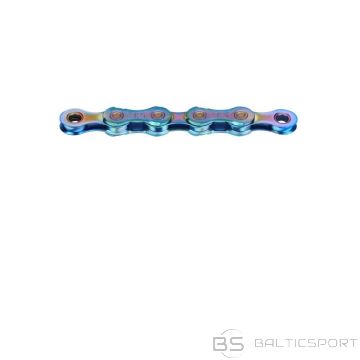KMC Ķēde X12 126 posmi Aurora Blue un kastes vasks (nav pieejams)