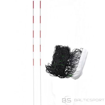 White volleyball net with Netex antennas (siatkówka)