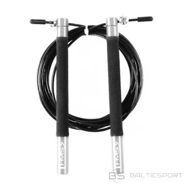 Fast skipping rope HMS SK54 black / silver (N/A)