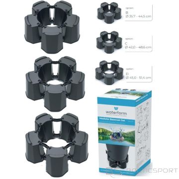 BS LIETUS ŪDENS TVERTNES PAMATNE MODULAR 5 BASECAN ANTRACĪTA KRĀSĀ (N/A)