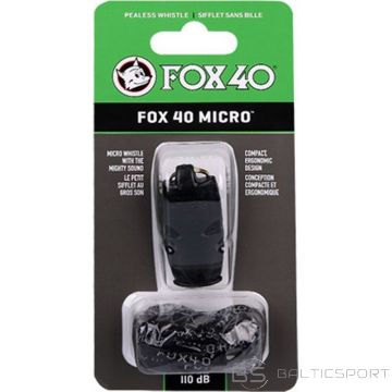 BS Whistle Fox 40 Micro Safety 9513-0008/9122-1408 (110 dB)