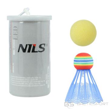 Nils NBL6092 NYLONA SHUTTLECOCKS LED 1 gab. AR Bumbu