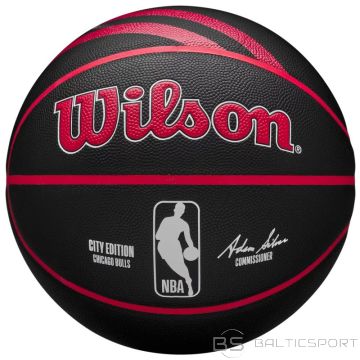 Wilson NBA Team City Collector Chicago Bulls WZ4024105XB basketball (7)