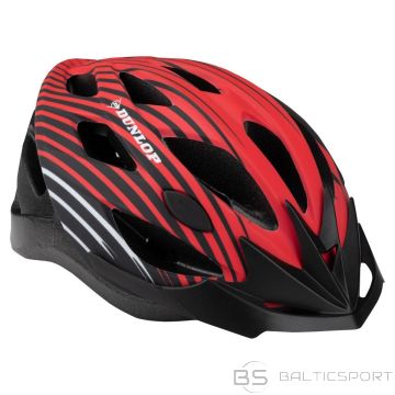 Regulējama velosipēda ķivere Dunlop sarkana S