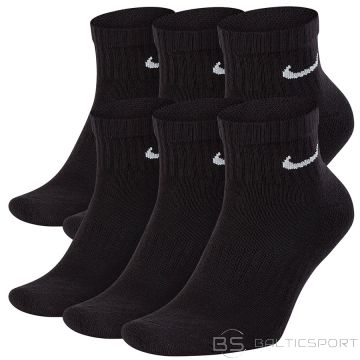 Nike Everyday Cushion Ankle Socks SX7669-010 / Black / 34-38