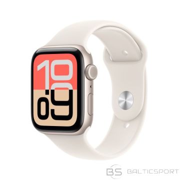 BS Apple Watch SE 3 alumīnija mobilais 44 mm Polarstern (Polarstern Sports Band) M/L (MEPF4ZR/A) (N/A)