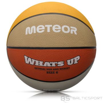 Meteor Kas jauns 6 basketbola bumba 16799 6. izmērs (uniw)
