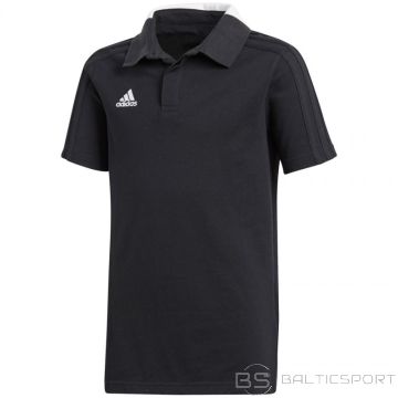 T-Shirt adidas Condivo 18 Cotton Polo JR CF4373 black (140cm)