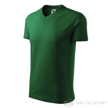 T-shirt Malfini V-neck M MLI-10206 bottle green (XL)