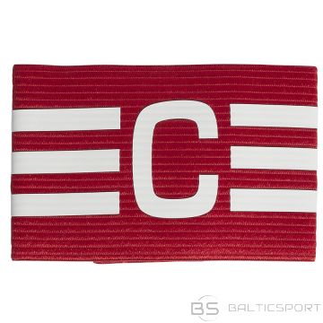 Opaska adidas TIRO League Captains Armband JN6279 / OSFM / czerwony