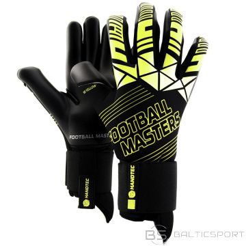Football Masters FM Fenix ​​Yellow S782929 Cimdi / Melna / 10