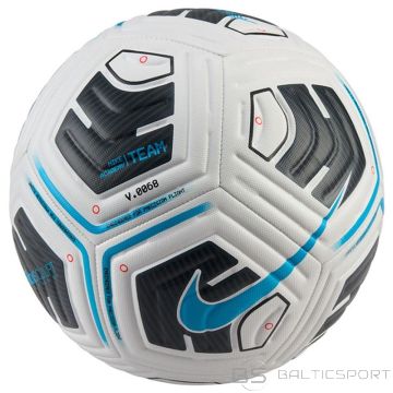 Nike FOOTBALL ACADEMY WHITE/BLACK/LT BLUE FURY SIZE 4