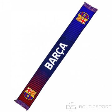 FC Barcelona Scarf Hor-Black N44 5004BUT40 (wielokolorowy)