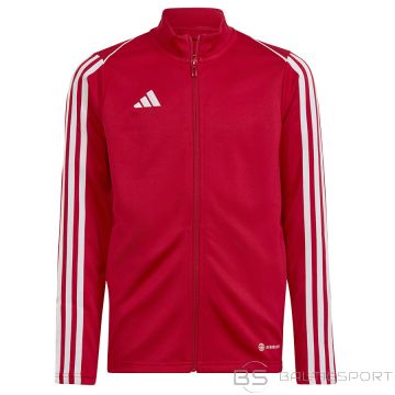 Bluza adidas TIRO 23 JKT Junior HS3527 / czerwony / 176 cm