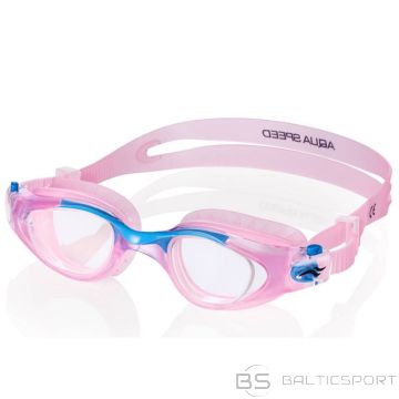Aqua-speed Aqua Speed Maori Jr peldēšanas brilles gaiši rozā (junioriem)