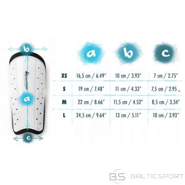 Meteor XS futbola apakšstilbu sargi (uniw)