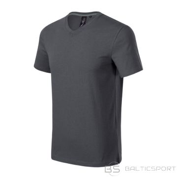 Malfini Action V-neck M MLI-70083 light anthracite T-shirt (M)