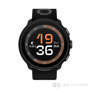 SUUNTO RUN ALL BLACK W/ TEXTILE STRAP