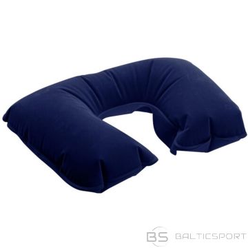 Proworld INFLATED TRAVEL PILLOW, NAVY BLUE HEADREST