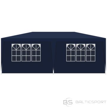BS PE dārza ēdināšanas telts paviljons 6x3M + 6 sienas tumši zils (nav pieejams)