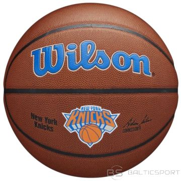 Basketbola bumba /Wilson Team Alliance New York Knicks Ball WTB3100XBNYK (7)