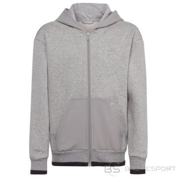 Adidas Vilnas džemperis ar kapuci ar pilnu rāvējslēdzēju, Jr. IC5008 (164 cm)