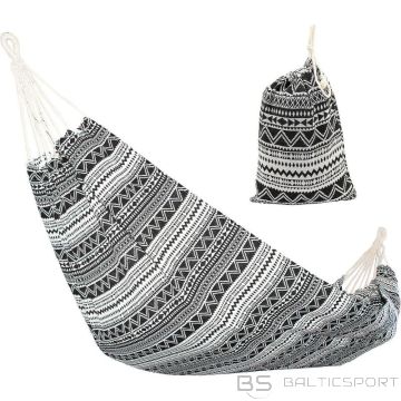 BS Dārza šūpuļtīkls 1 personai 200x100cm Etno ar pārsegu 1063980 (nav pieejams)
