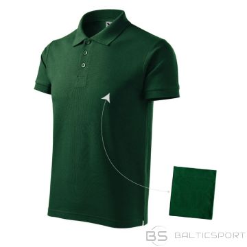 Malfini Cotton M MLI-212D3 polo shirt dark green (2XL)