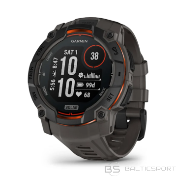Garmin Instinct 3 50mm Solar Black Charcoal (010-02935-00)