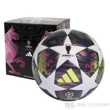 Adidas UCL 25/26 fināla līgas bumba kastē JX9101 / Violeta / Size 4