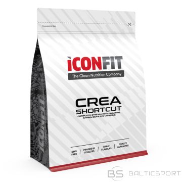 ICONFIT CREA Shortcut (kreatīns, BCAA, enerģija) 1kg dažādas garšas