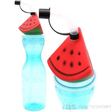 Excellent Houseware 500 ml zila sporta pudele ar salmiņu (nav pieejama)