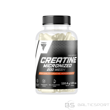 Kreatīns TREC KREATĪNS MIKRONIZĒTS 200 MESH. 120 kapsulas