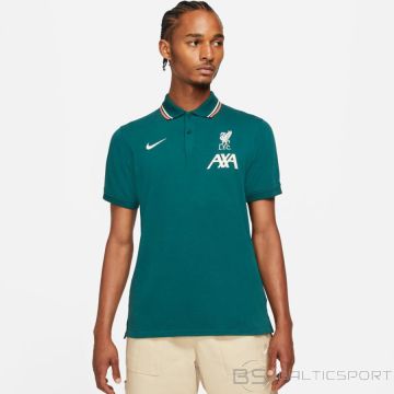 Nike Мужская рубашка поло Liverpool FC DA9778 376 / Зеленый / M