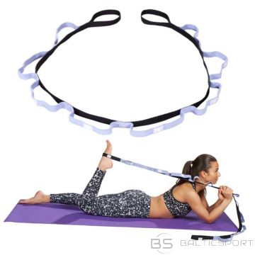 Trendy Yoga Presilha auduma stiepšanās lenta ar cilpām