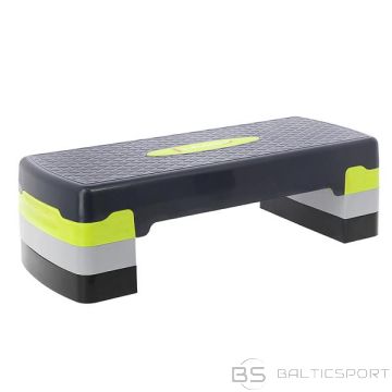 Stepa Sols /HMS AS002 AEROBIC STEP (zaļš — pelēks)