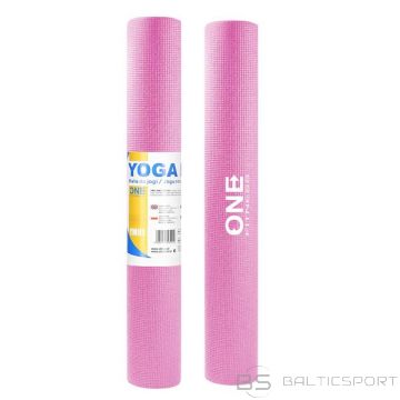 One Fitness YM01 YOGA MAT (rozā)