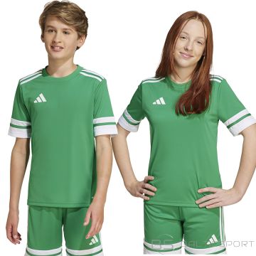 Koszulka adidas SQUADRA 25 JSY Y JN7486 / zielony / 116 cm