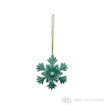 Eglīšu rotājums 10cm, smaragda, 3 veidi