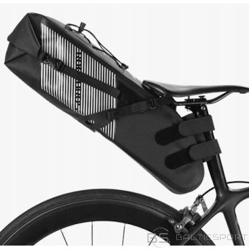 Rockbros Сумка-кофр Roll Saddle Bag 10 л, черная (N/A)