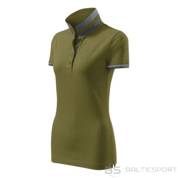 Malfini Collar Up polo shirt W MLI-257A3 avocado green (2XL)