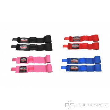 BS Бинт боксерский эластичный Masters - BBE-3 1306-02 (różowy)