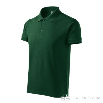 Malfini Malifni Cotton Heavy W polo shirt MLI-216D3 dark green (XS)