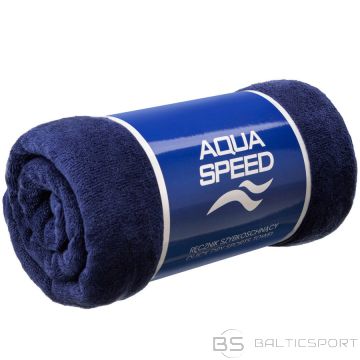 Aqua-speed Ręcznik Microfibre DRY SOFT / granatowy / 100x50 cm