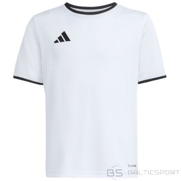 Adidas Entrada 26 JSY JZ2532 T-krekls / balts / 116 cm