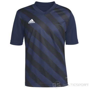 Koszulka adidas ENTRADA 22 GFX JSY HF0122 / granatowy / 116 cm