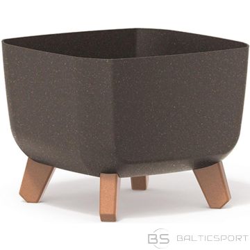 BS GRACIA KVADRĀTS EKO KOKA PUĶU PODS 24x24CM KAFIJAS KRĀSĀ (N/A)