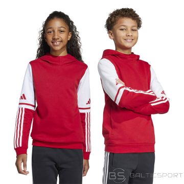 Adidas SQUADRA 25 sporta jaka ar kapuci JD4805 / sarkana / 152 cm